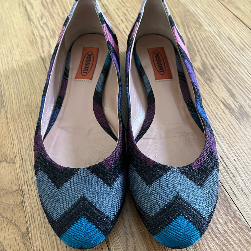 Missoni Colorful Flats